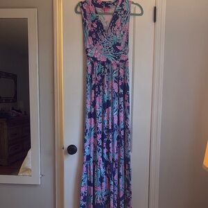 Lilly Pulitzer Floral Print Dress